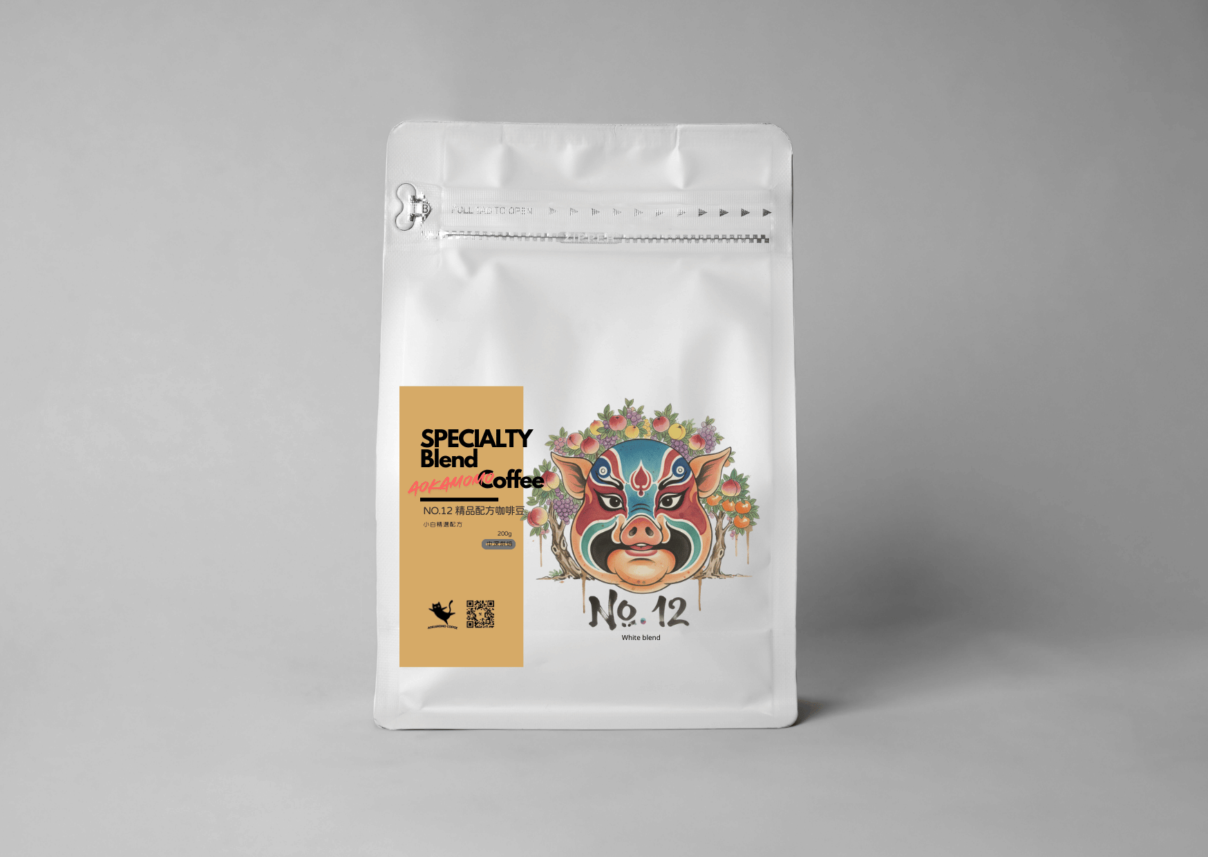 NO.12 精品配方咖啡豆 小白精選配方